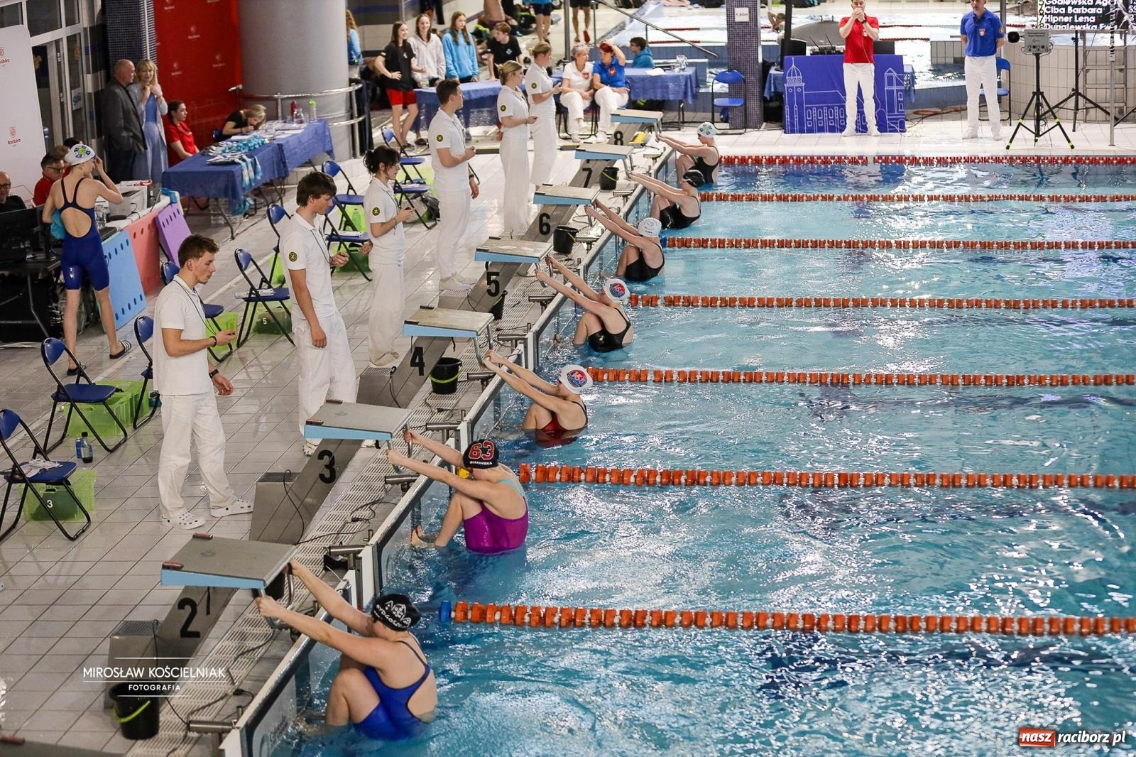 Zdjęcie w galerii na portalu naszraciborz.pl: Mistrzostwa Szkół Sportowych Racibórz 2026. Ponad 380 zawodników na pływalni H2Ostróg [FOTO] wiadomości z regionu