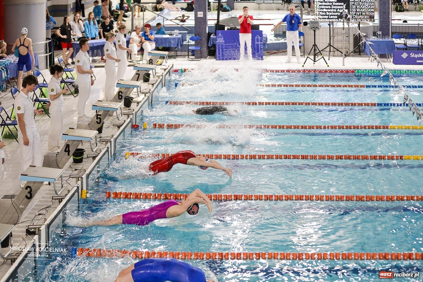 Zdjęcie w galerii na portalu naszraciborz.pl: Mistrzostwa Szkół Sportowych Racibórz 2026. Ponad 380 zawodników na pływalni H2Ostróg [FOTO] wiadomości z regionu
