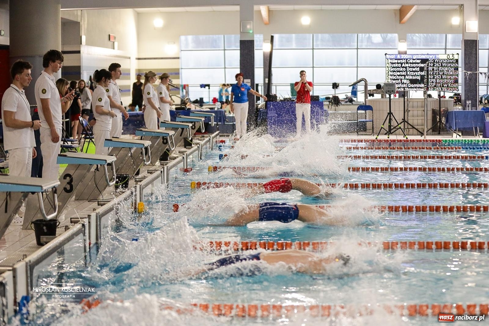 Zdjęcie w galerii na portalu naszraciborz.pl: Mistrzostwa Szkół Sportowych Racibórz 2026. Ponad 380 zawodników na pływalni H2Ostróg [FOTO] wiadomości z regionu