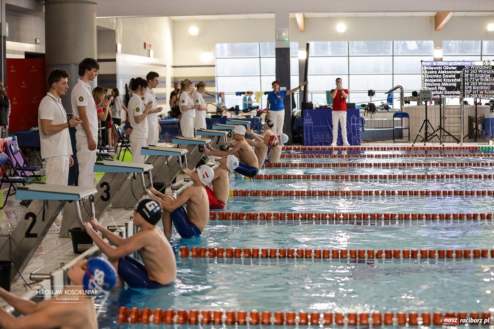 Zdjęcie w galerii na portalu naszraciborz.pl: Mistrzostwa Szkół Sportowych Racibórz 2026. Ponad 380 zawodników na pływalni H2Ostróg [FOTO] wiadomości z regionu