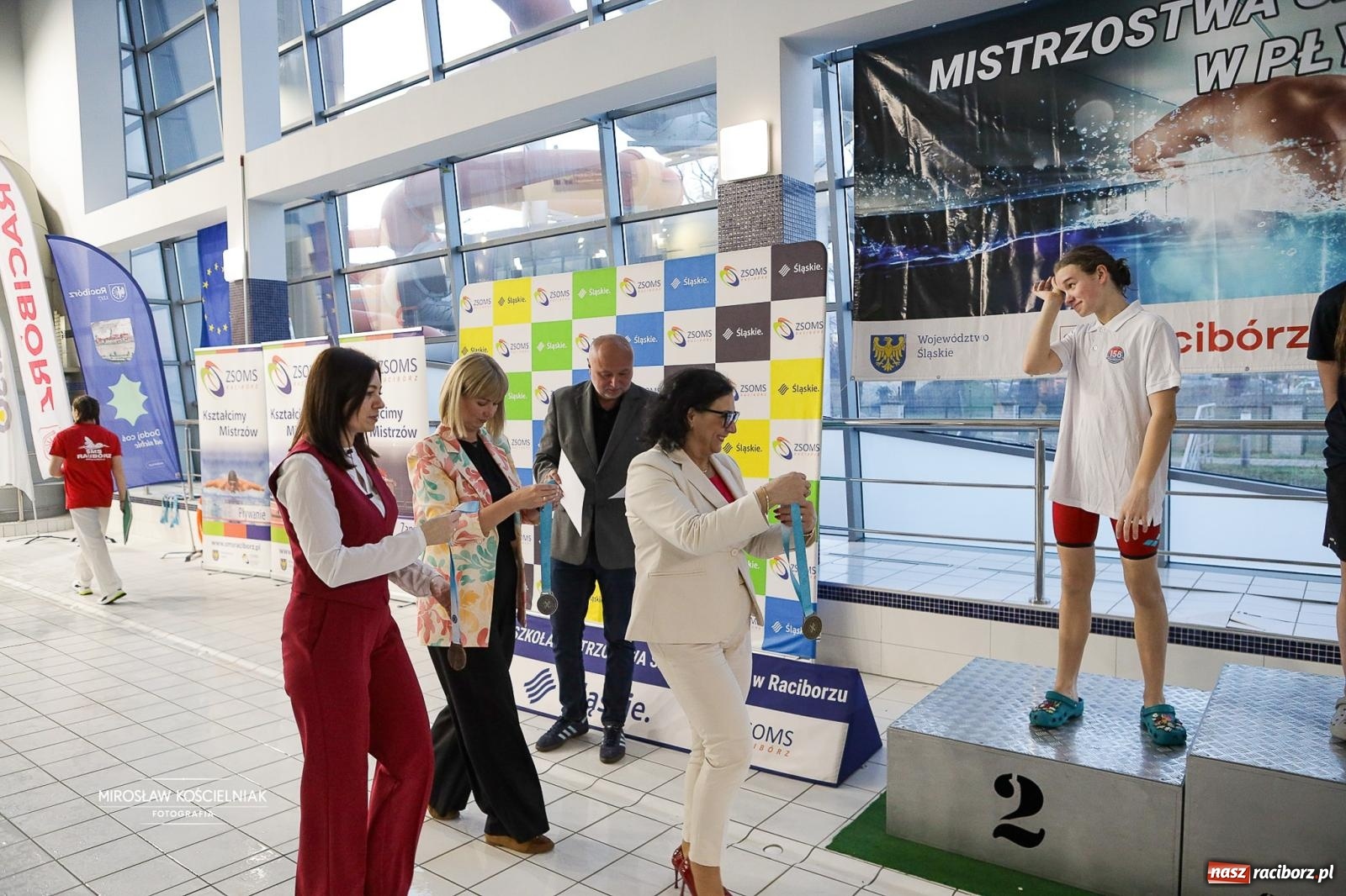 Zdjęcie w galerii na portalu naszraciborz.pl: Mistrzostwa Szkół Sportowych Racibórz 2026. Ponad 380 zawodników na pływalni H2Ostróg [FOTO] wiadomości z regionu