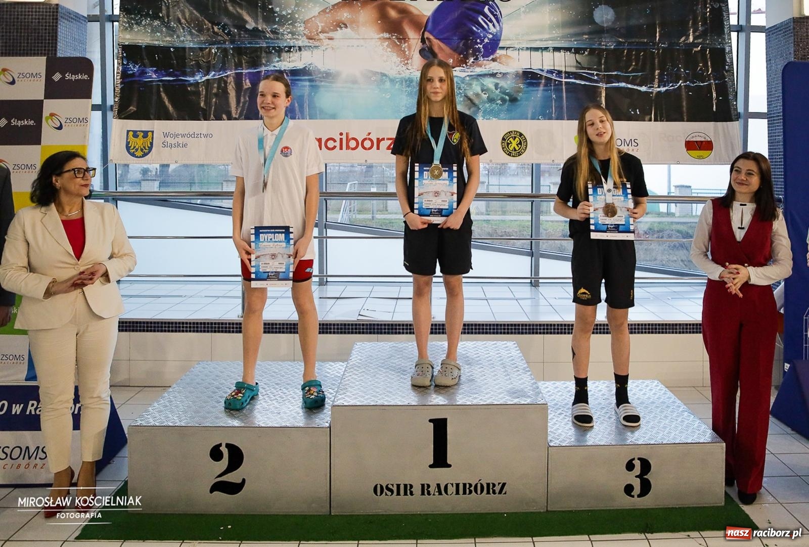 Zdjęcie w galerii na portalu naszraciborz.pl: Mistrzostwa Szkół Sportowych Racibórz 2026. Ponad 380 zawodników na pływalni H2Ostróg [FOTO] wiadomości z regionu