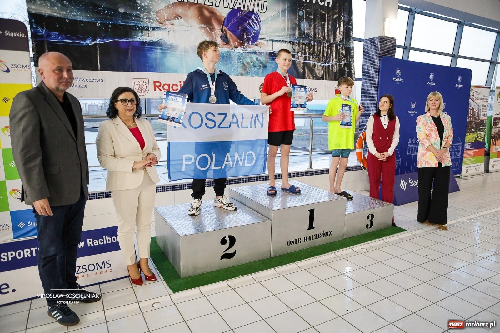 Zdjęcie w galerii na portalu naszraciborz.pl: Mistrzostwa Szkół Sportowych Racibórz 2026. Ponad 380 zawodników na pływalni H2Ostróg [FOTO] wiadomości z regionu