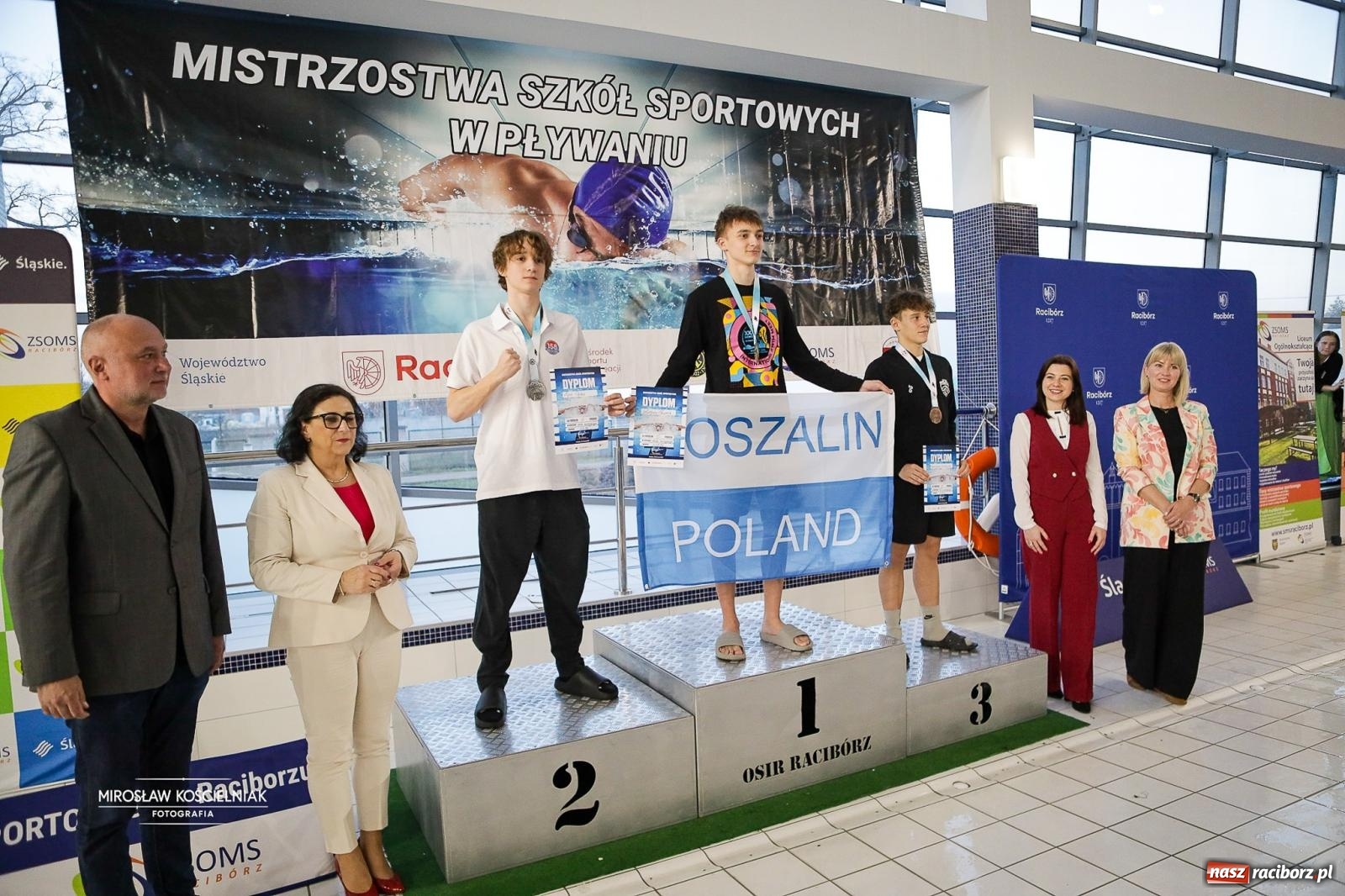 Zdjęcie w galerii na portalu naszraciborz.pl: Mistrzostwa Szkół Sportowych Racibórz 2026. Ponad 380 zawodników na pływalni H2Ostróg [FOTO] wiadomości z regionu