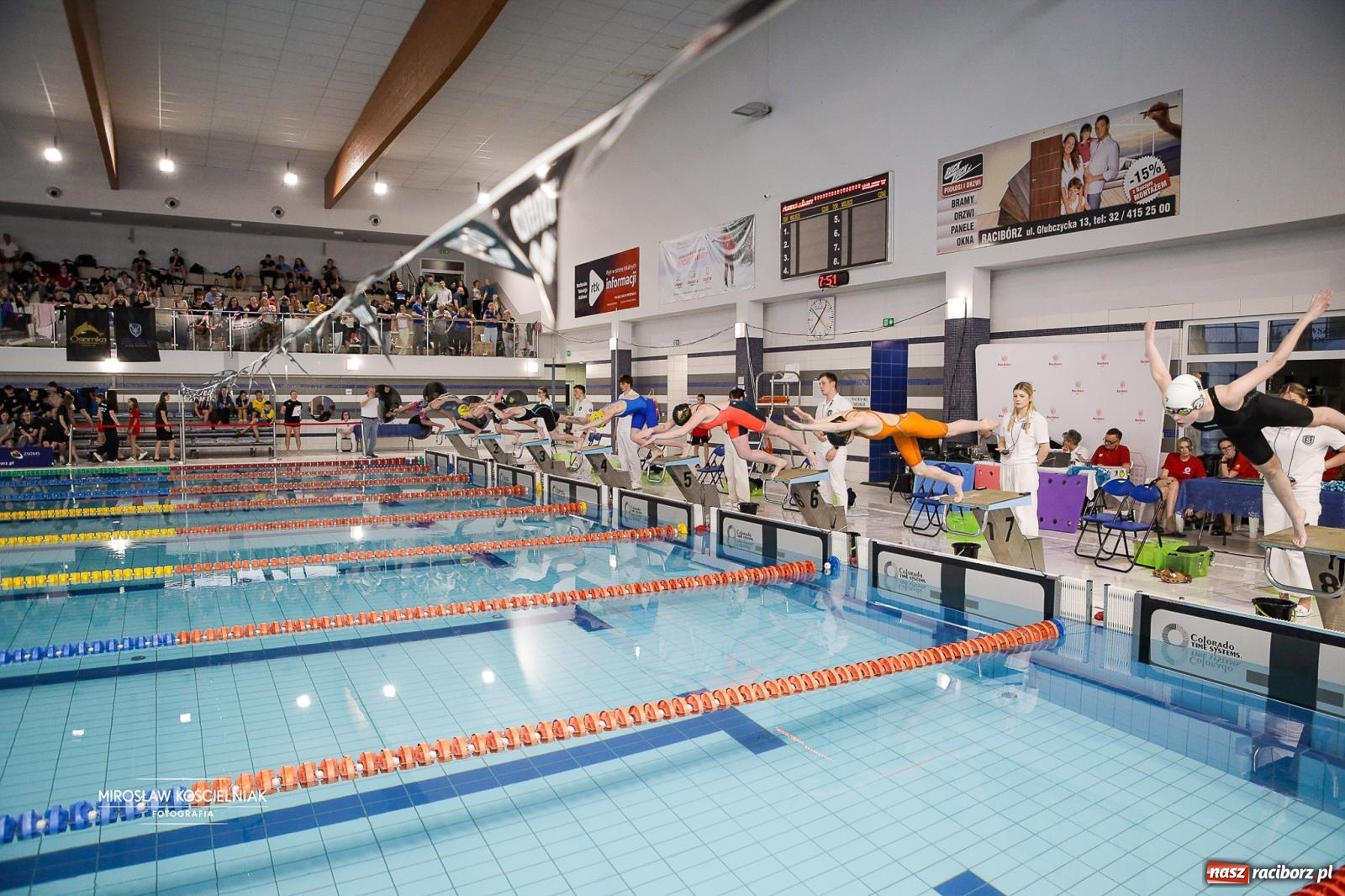 Zdjęcie w galerii na portalu naszraciborz.pl: Mistrzostwa Szkół Sportowych Racibórz 2026. Ponad 380 zawodników na pływalni H2Ostróg [FOTO] wiadomości z regionu
