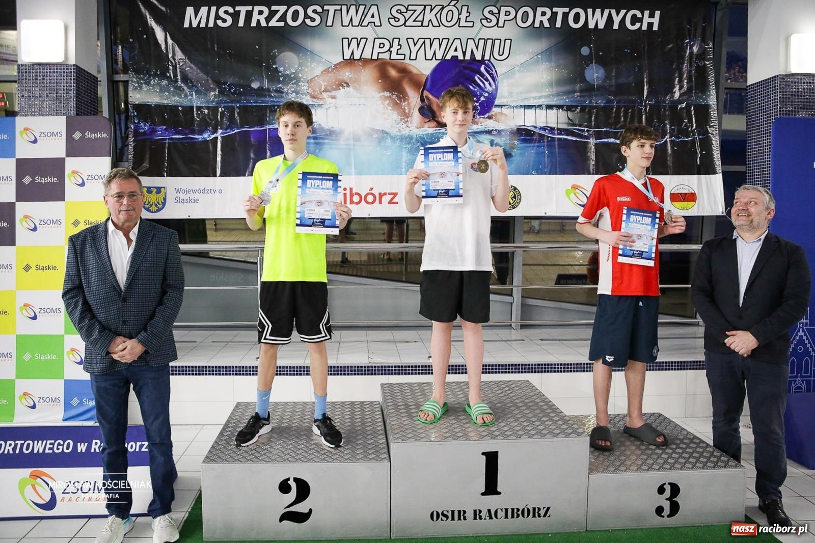 Zdjęcie w galerii na portalu naszraciborz.pl: Mistrzostwa Szkół Sportowych Racibórz 2026. Ponad 380 zawodników na pływalni H2Ostróg [FOTO] wiadomości z regionu