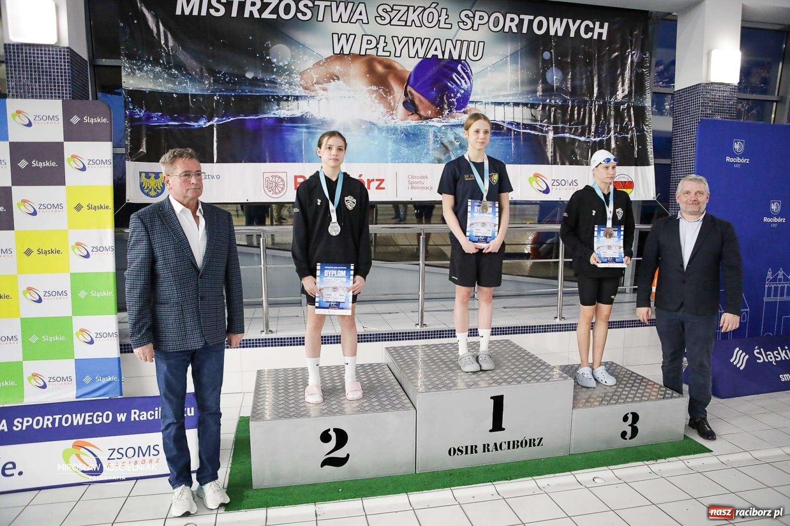 Zdjęcie w galerii na portalu naszraciborz.pl: Mistrzostwa Szkół Sportowych Racibórz 2026. Ponad 380 zawodników na pływalni H2Ostróg [FOTO] wiadomości z regionu