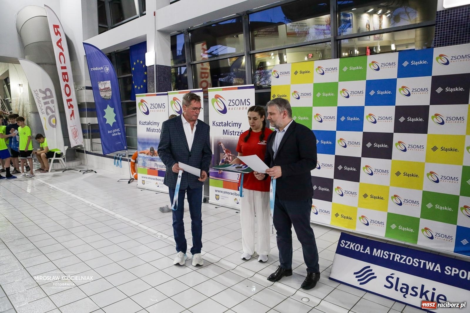 Zdjęcie w galerii na portalu naszraciborz.pl: Mistrzostwa Szkół Sportowych Racibórz 2026. Ponad 380 zawodników na pływalni H2Ostróg [FOTO] wiadomości z regionu