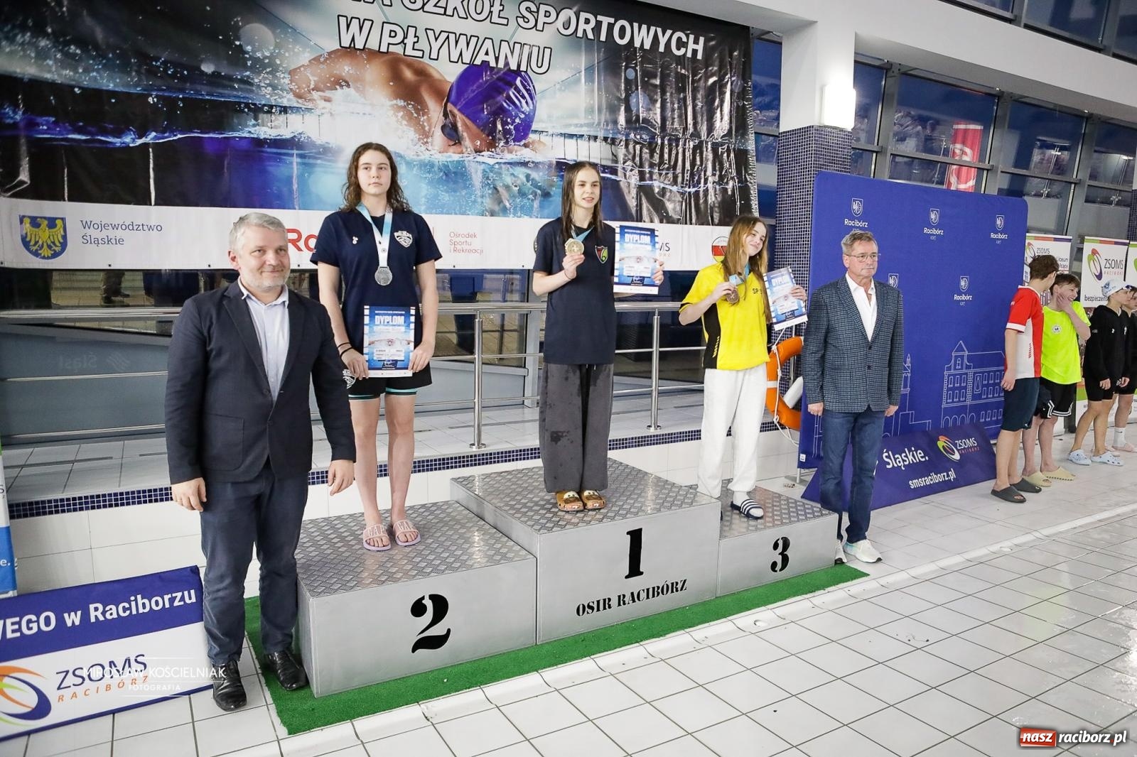 Zdjęcie w galerii na portalu naszraciborz.pl: Mistrzostwa Szkół Sportowych Racibórz 2026. Ponad 380 zawodników na pływalni H2Ostróg [FOTO] wiadomości z regionu