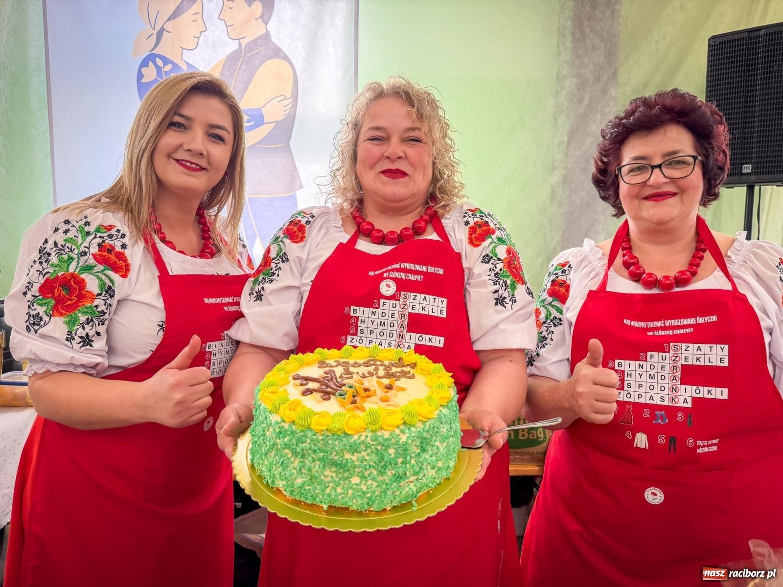 Zdjęcie w galerii na portalu naszraciborz.pl: Stoły Wielkanocne w Pietrowicach Wielkich. Śląska tradycja, muzyka i godka w centrum wydarzeń wiadomości z regionu