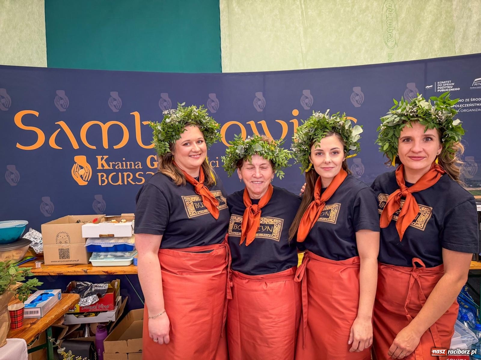 Zdjęcie w galerii na portalu naszraciborz.pl: Stoły Wielkanocne w Pietrowicach Wielkich. Śląska tradycja, muzyka i godka w centrum wydarzeń wiadomości z regionu