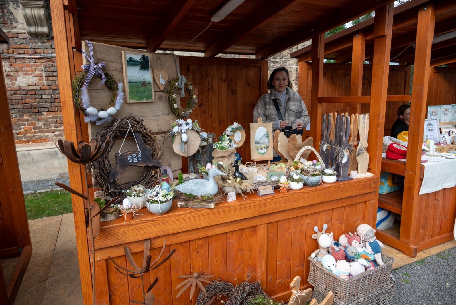 Zdjęcie w galerii na portalu naszraciborz.pl: Kiermasz Wielkanocny w Tworkowie przyciągnął tłumy mieszkańców wiadomości z regionu