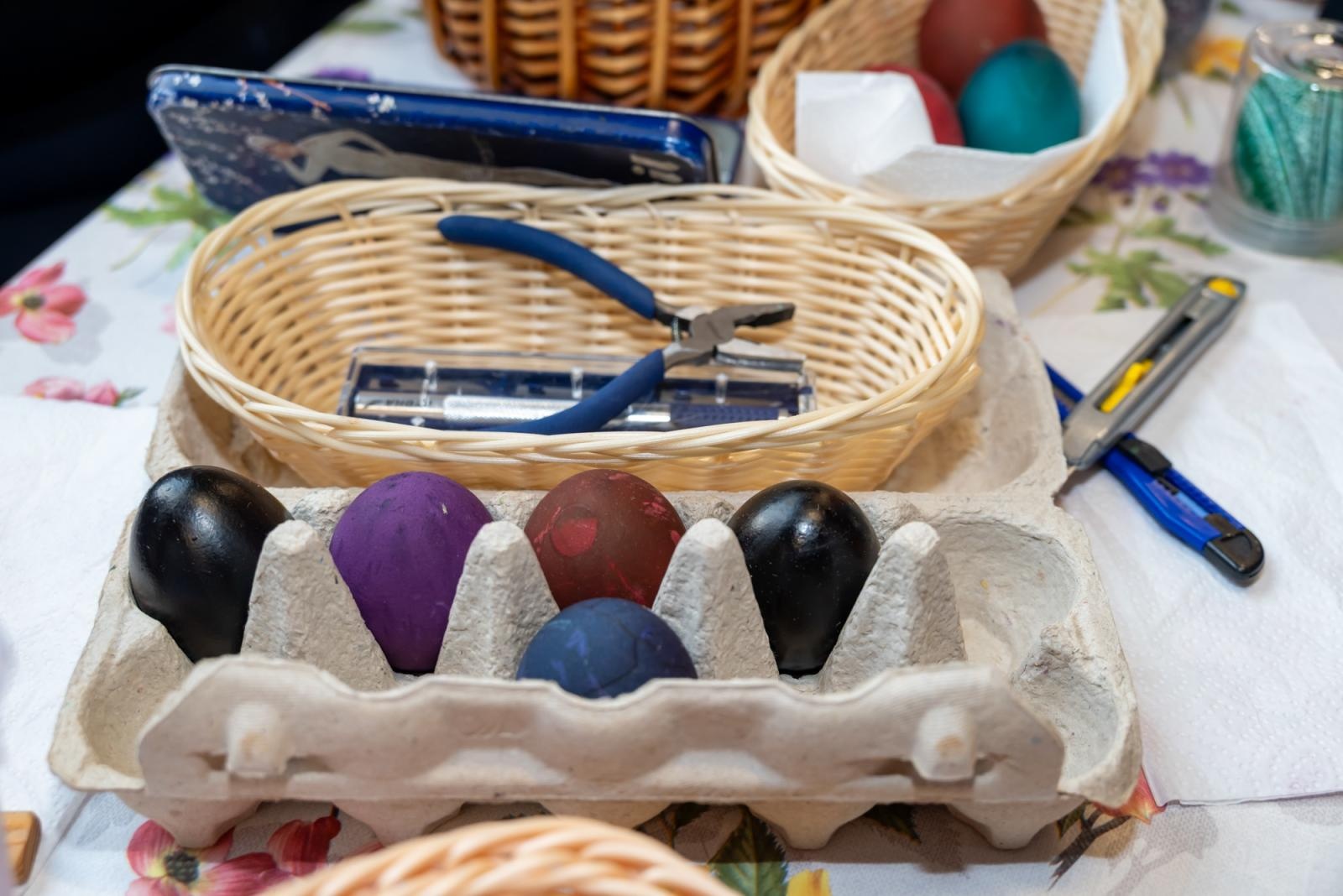 Zdjęcie w galerii na portalu naszraciborz.pl: Kiermasz Wielkanocny w Tworkowie przyciągnął tłumy mieszkańców wiadomości z regionu