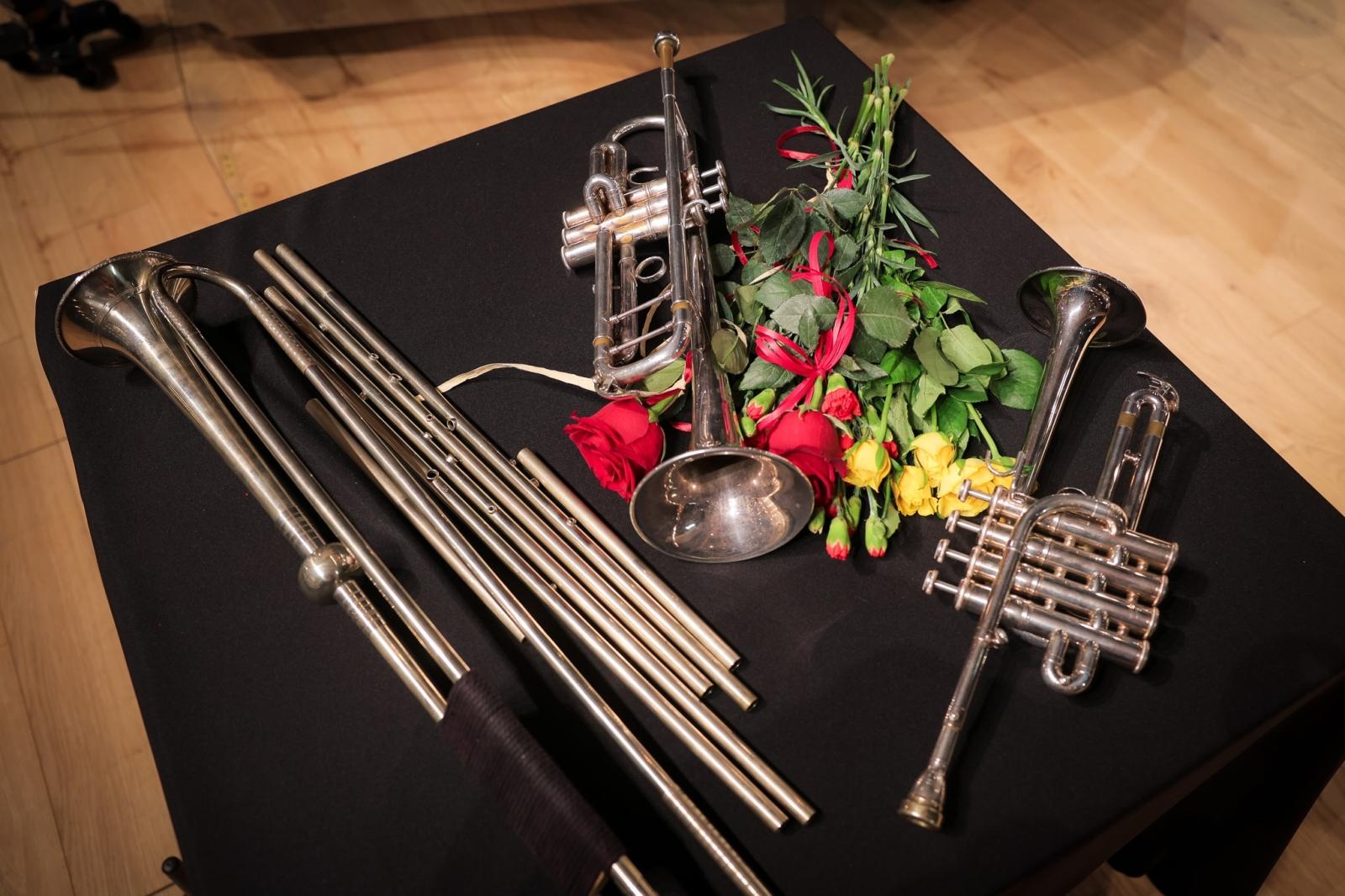 Zdjęcie w galerii na portalu naszraciborz.pl: Być jak Louis Armstrong? TRĄBKA w kilku odsłonach na koncertach umuzykalniających wiadomości z regionu