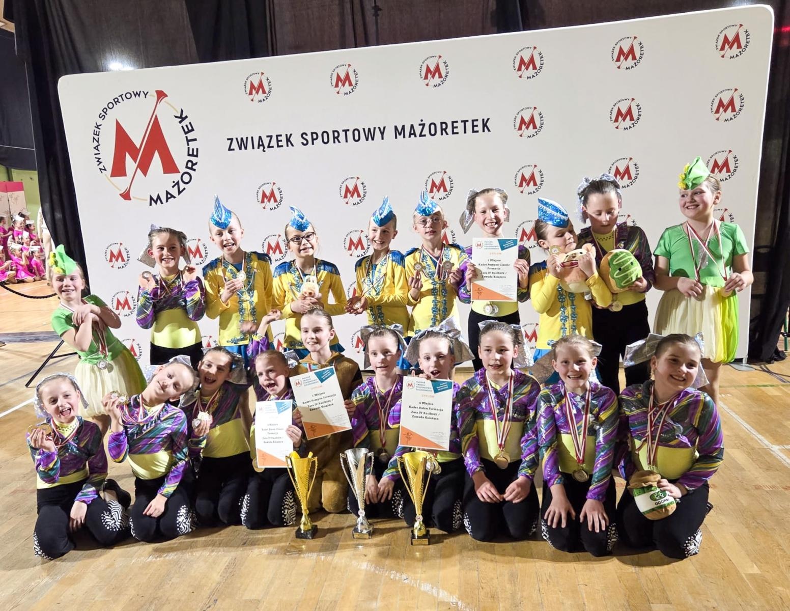 Zdjęcie w galerii na portalu naszraciborz.pl: Mażoretki ZARA z kompletem awansów na Mistrzostwa Polski wiadomości z regionu