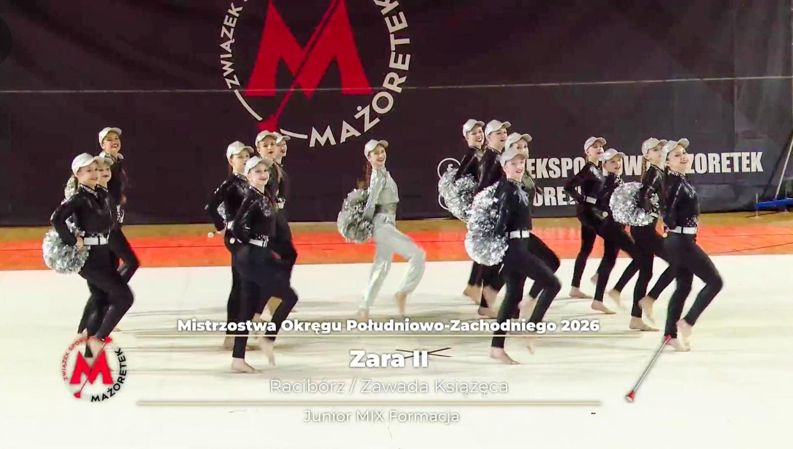 Zdjęcie w galerii na portalu naszraciborz.pl: Mażoretki ZARA z kompletem awansów na Mistrzostwa Polski wiadomości z regionu