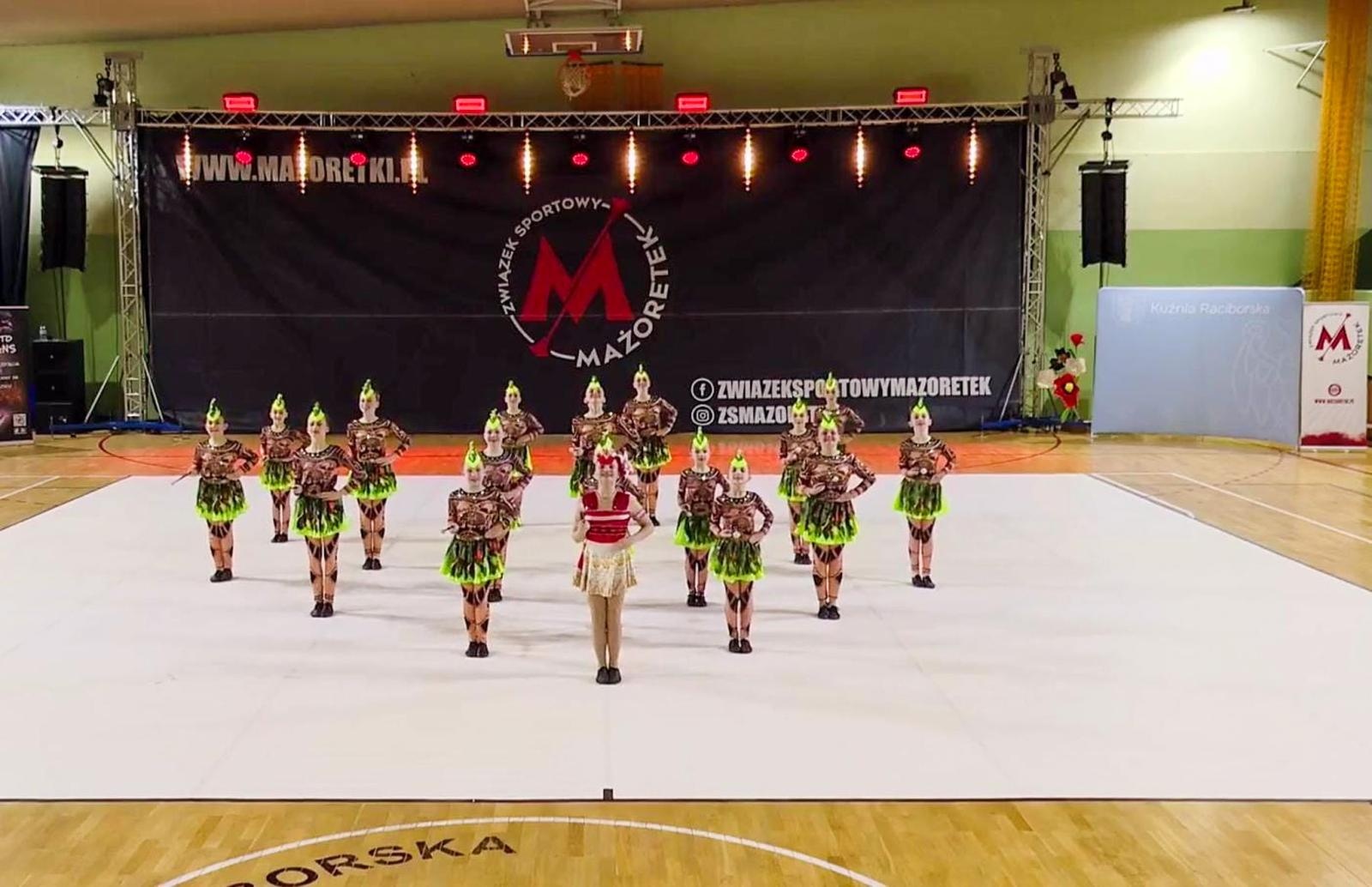 Zdjęcie w galerii na portalu naszraciborz.pl: Mażoretki ZARA z kompletem awansów na Mistrzostwa Polski wiadomości z regionu