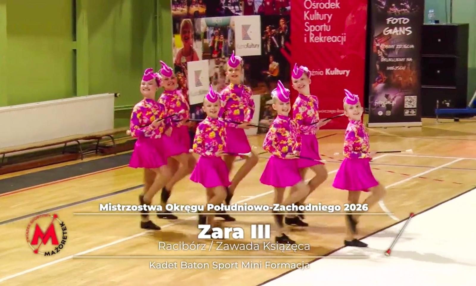 Zdjęcie w galerii na portalu naszraciborz.pl: Mażoretki ZARA z kompletem awansów na Mistrzostwa Polski wiadomości z regionu