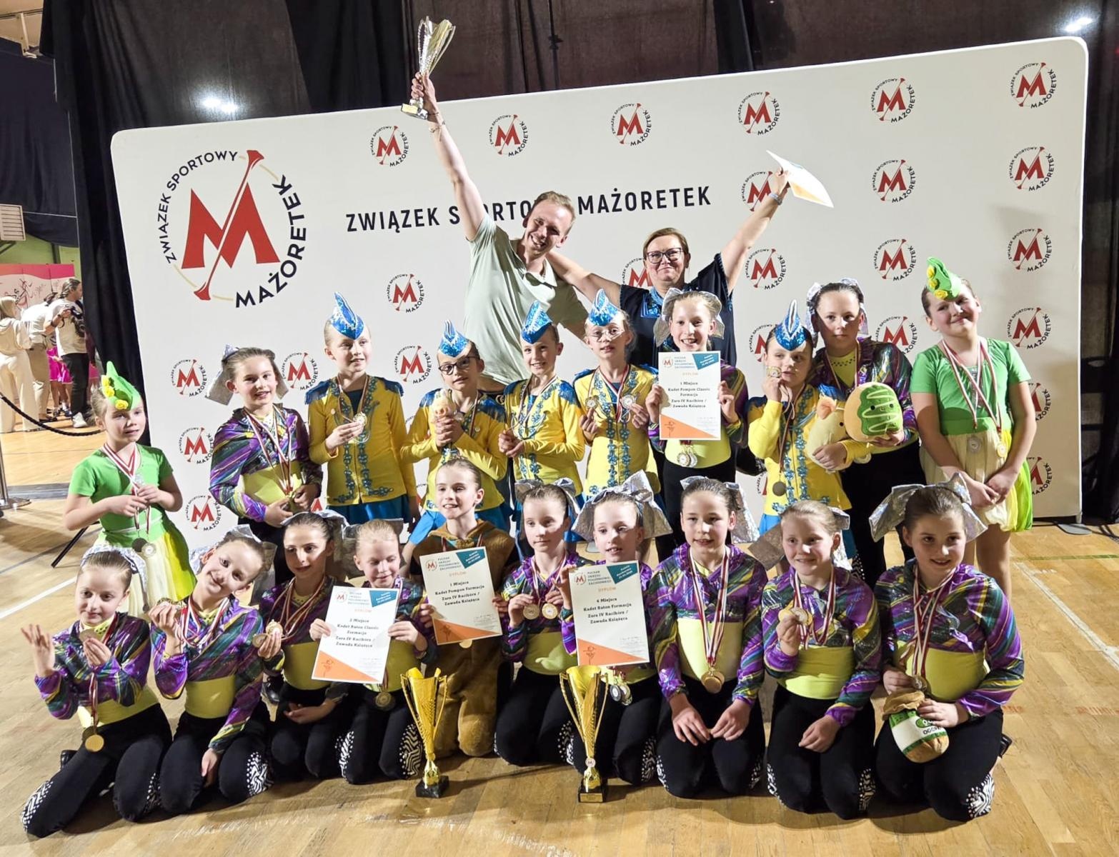 Zdjęcie w galerii na portalu naszraciborz.pl: Mażoretki ZARA z kompletem awansów na Mistrzostwa Polski wiadomości z regionu