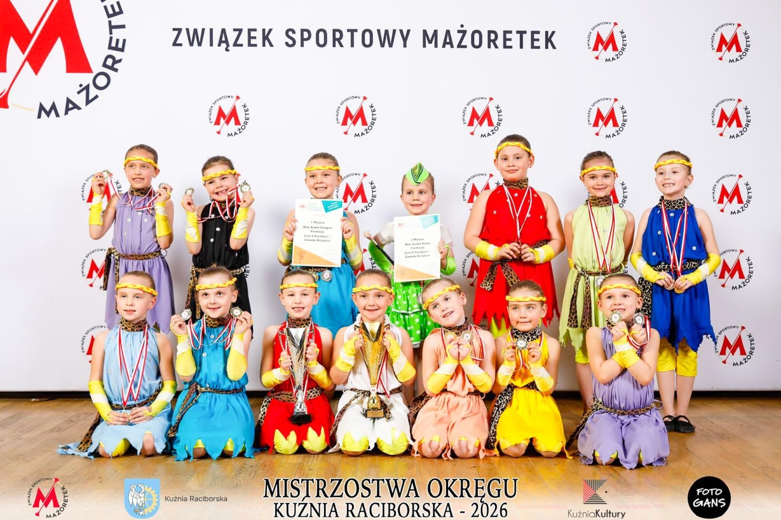 Zdjęcie w galerii na portalu naszraciborz.pl: Mażoretki ZARA z kompletem awansów na Mistrzostwa Polski wiadomości z regionu