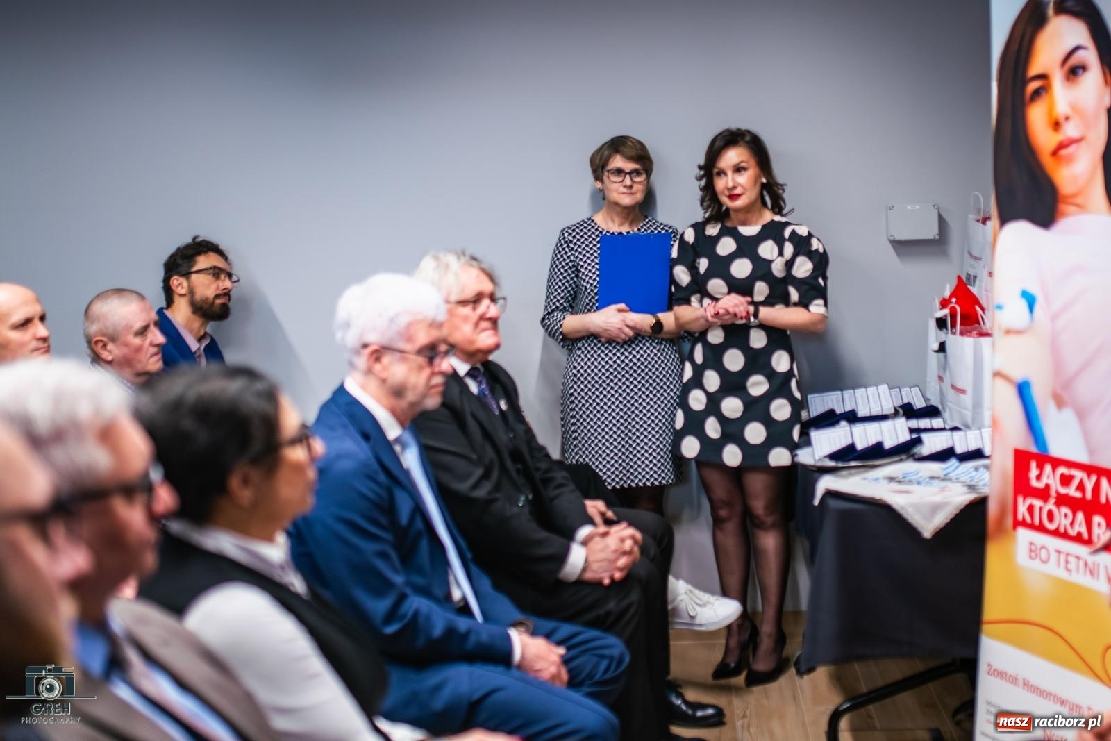 Zdjęcie w galerii na portalu naszraciborz.pl: 25 bohaterów uhonorowanych. Akcja krwiodawstwa z zielonym akcentem w Raciborzu [FOTO i WIDEO] wiadomości z regionu