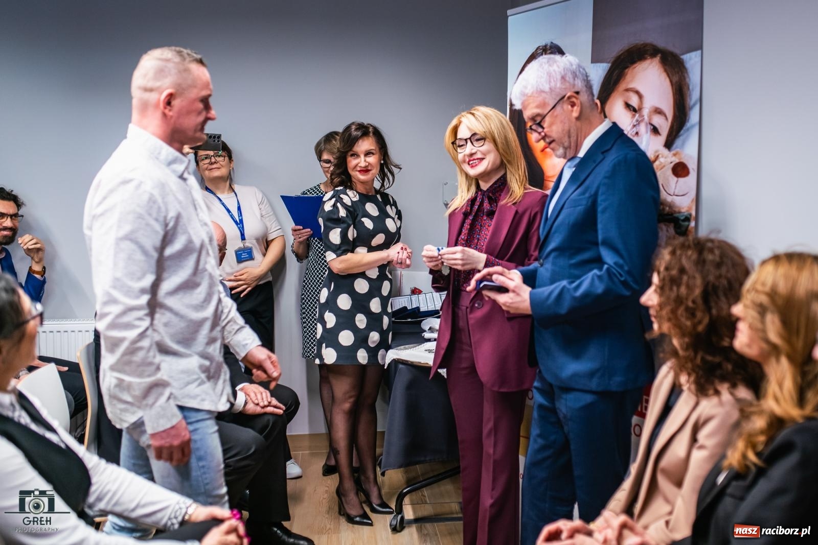 Zdjęcie w galerii na portalu naszraciborz.pl: 25 bohaterów uhonorowanych. Akcja krwiodawstwa z zielonym akcentem w Raciborzu [FOTO i WIDEO] wiadomości z regionu