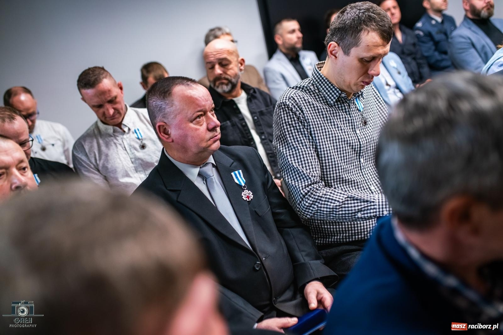 Zdjęcie w galerii na portalu naszraciborz.pl: 25 bohaterów uhonorowanych. Akcja krwiodawstwa z zielonym akcentem w Raciborzu [FOTO i WIDEO] wiadomości z regionu