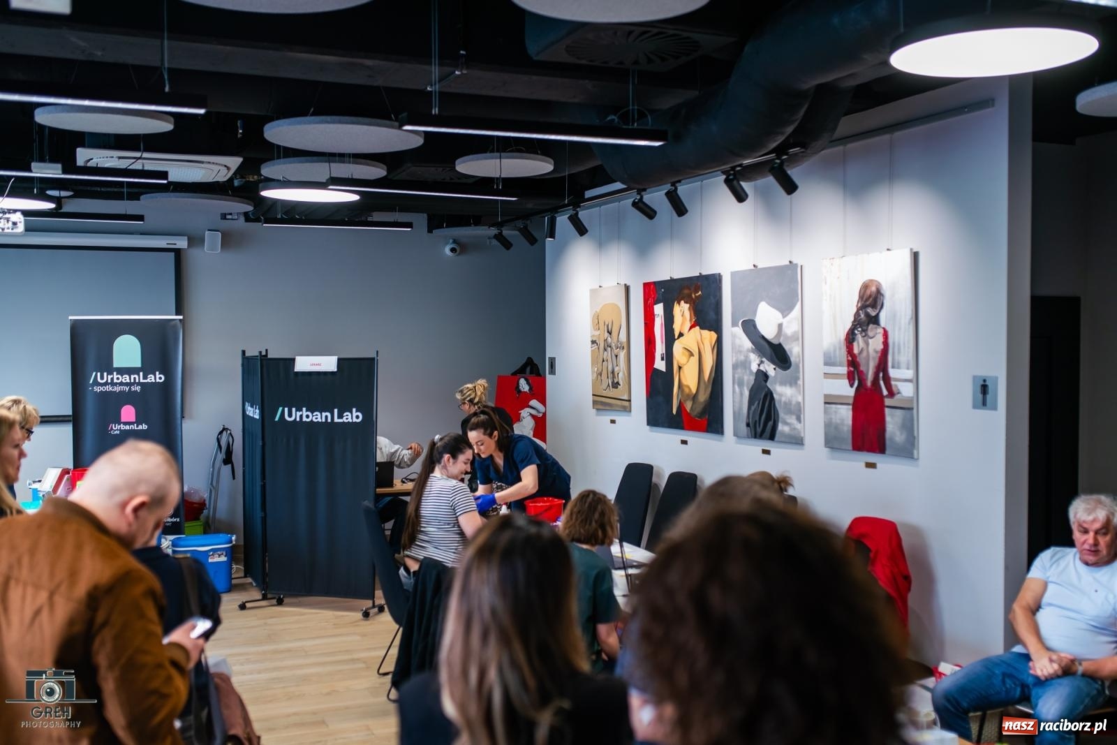 Zdjęcie w galerii na portalu naszraciborz.pl: 25 bohaterów uhonorowanych. Akcja krwiodawstwa z zielonym akcentem w Raciborzu [FOTO i WIDEO] wiadomości z regionu