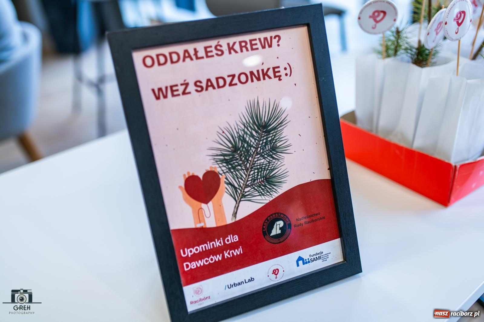 Zdjęcie w galerii na portalu naszraciborz.pl: 25 bohaterów uhonorowanych. Akcja krwiodawstwa z zielonym akcentem w Raciborzu [FOTO i WIDEO] wiadomości z regionu