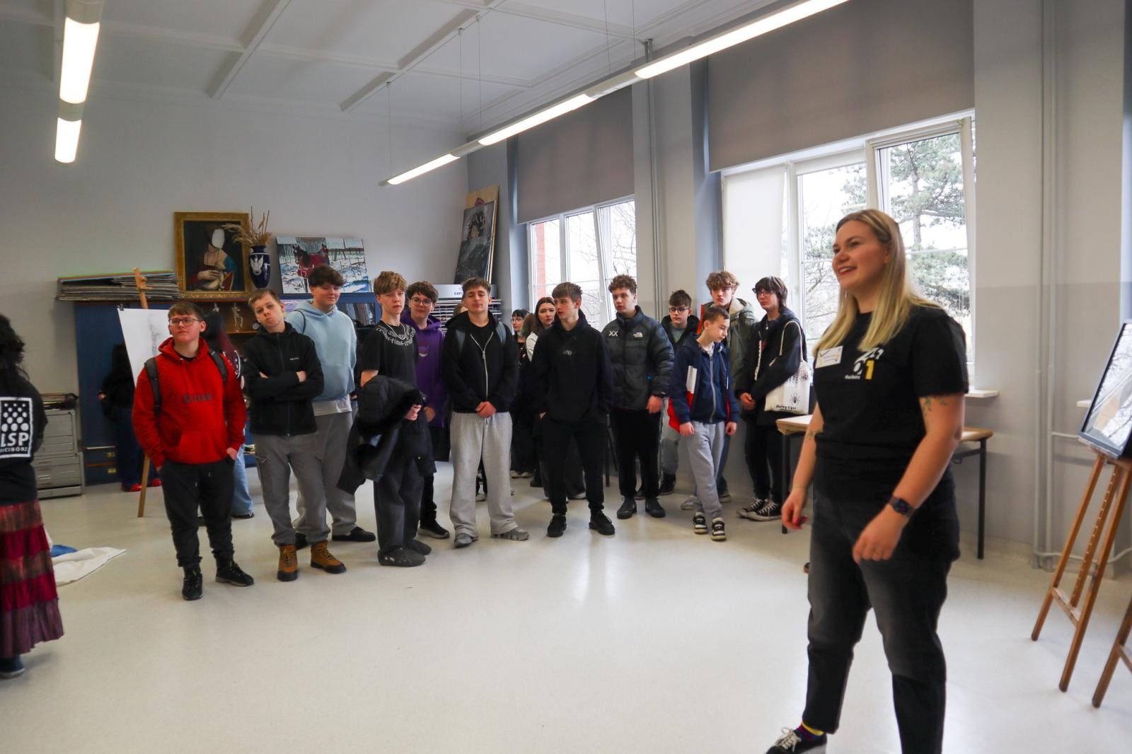 Zdjęcie w galerii na portalu naszraciborz.pl: Trwają dni otwarte szkół ponadpodstawowych w powiecie raciborskim. Ponad tysiąc miejsc czeka na absolwentów podstawówek wiadomości z regionu