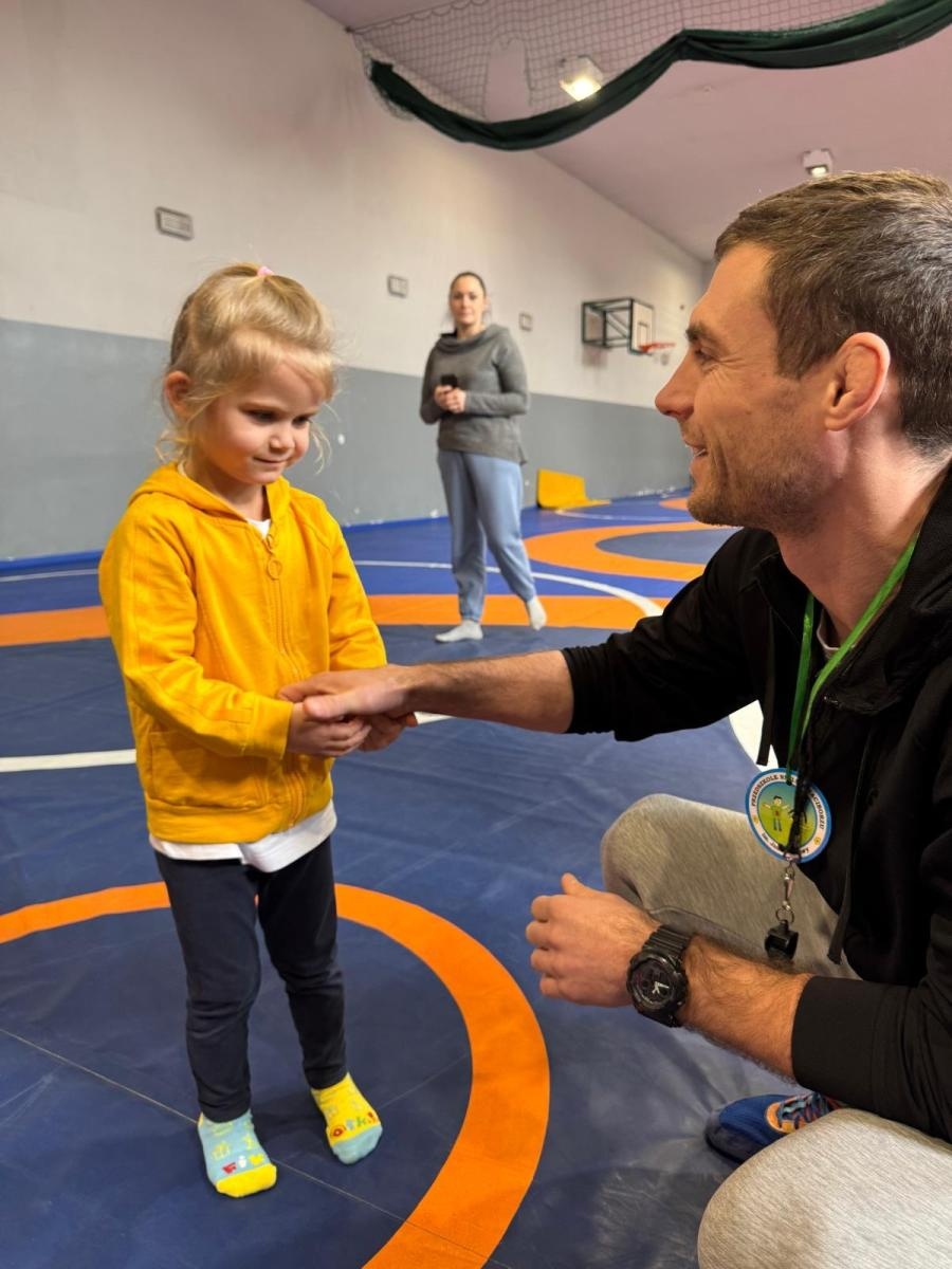 Zdjęcie w galerii na portalu naszraciborz.pl: Spotkanie z olimpijczykiem – sportowy dzień przedszkolaków wiadomości z regionu