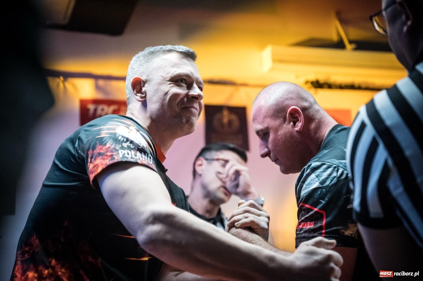 Zdjęcie w galerii na portalu naszraciborz.pl: Racibórz areną krajowej rywalizacji. Na zamku trwają XXVI Mistrzostwa Polski w Armwrestlingu wiadomości z regionu