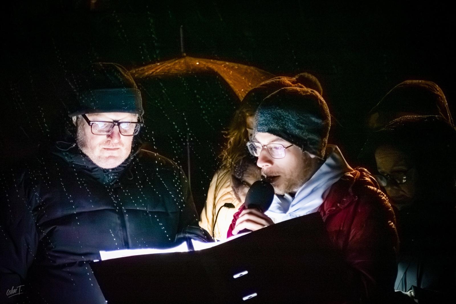 Zdjęcie w galerii na portalu naszraciborz.pl: Droga krzyżowa przeszła ulicami Nędzy wiadomości z regionu