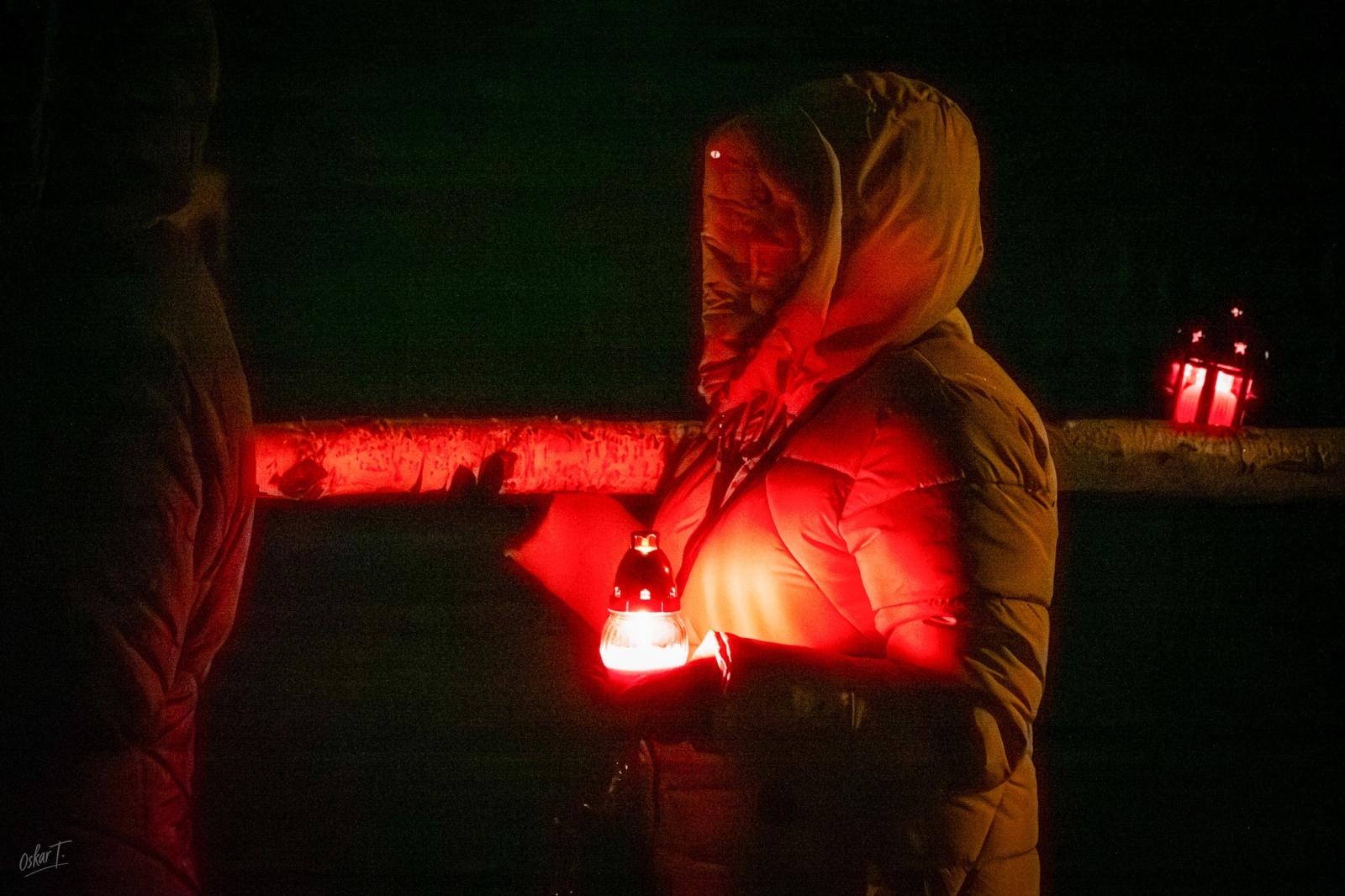 Zdjęcie w galerii na portalu naszraciborz.pl: Droga krzyżowa przeszła ulicami Nędzy wiadomości z regionu