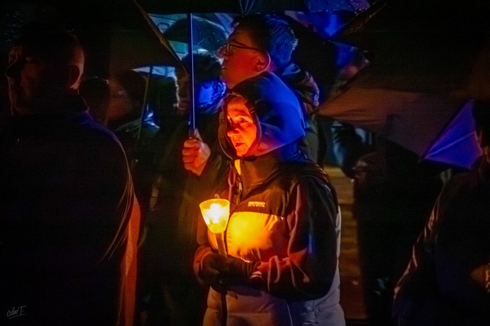 Zdjęcie w galerii na portalu naszraciborz.pl: Droga krzyżowa przeszła ulicami Nędzy wiadomości z regionu