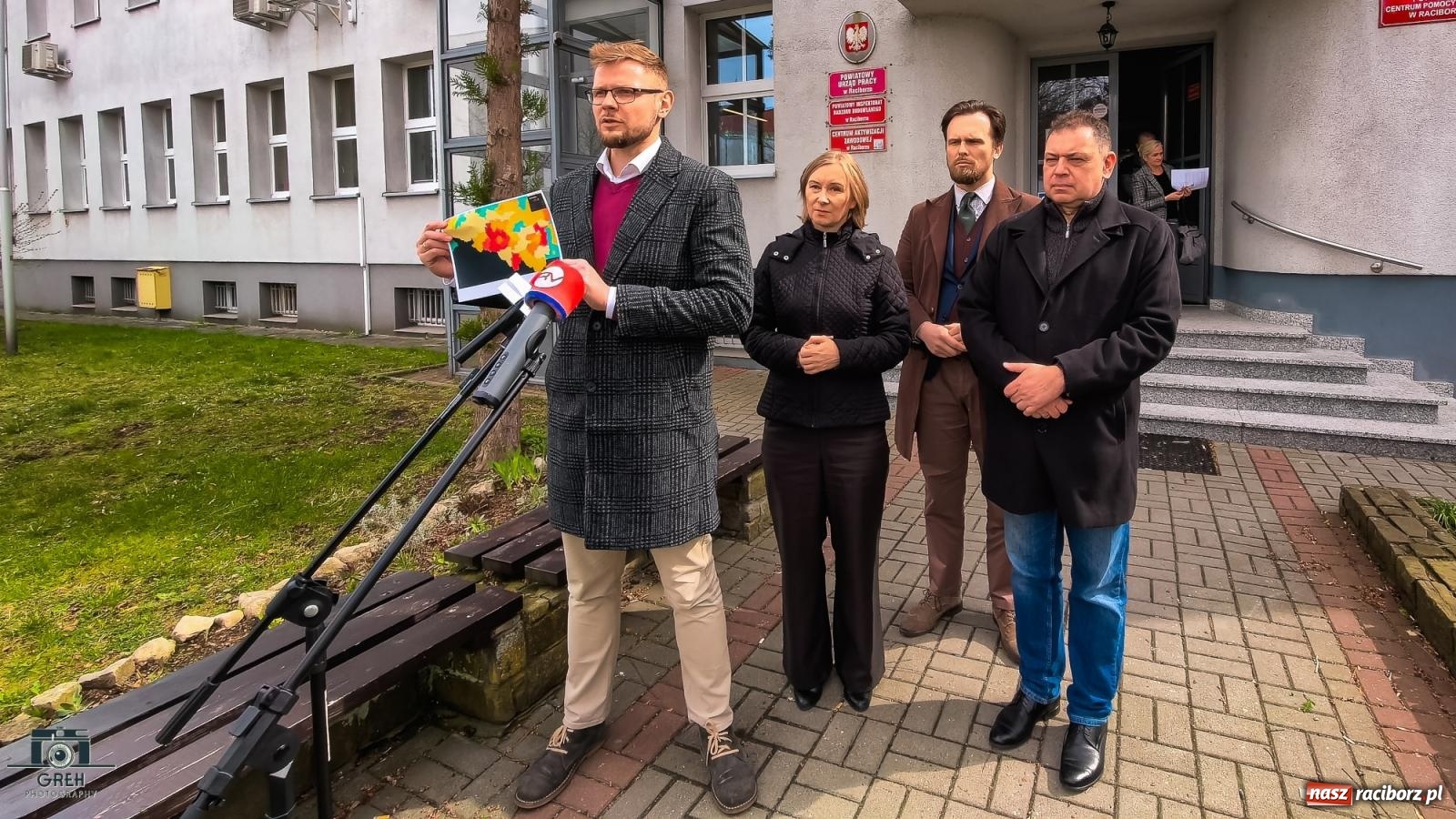 Zdjęcie w galerii na portalu naszraciborz.pl: Święta będą tragedią. Michał Woś o bezrobociu i rosnących cenach [WIDEO] wiadomości z regionu