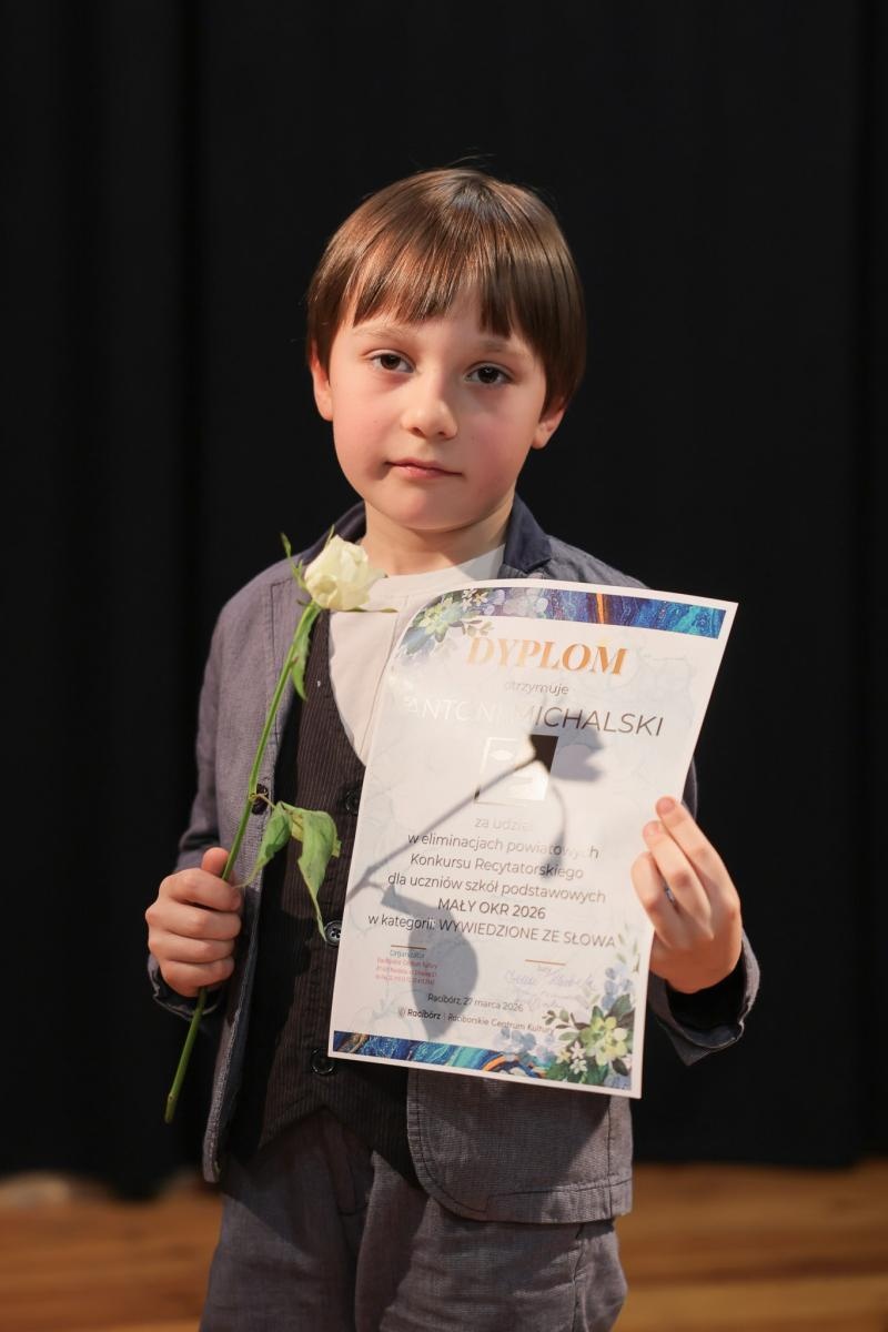 Zdjęcie w galerii na portalu naszraciborz.pl: Powiatowe eliminacje Konkursu Recytatorskiego MAŁY OKR 2026 w Raciborzu wiadomości z regionu
