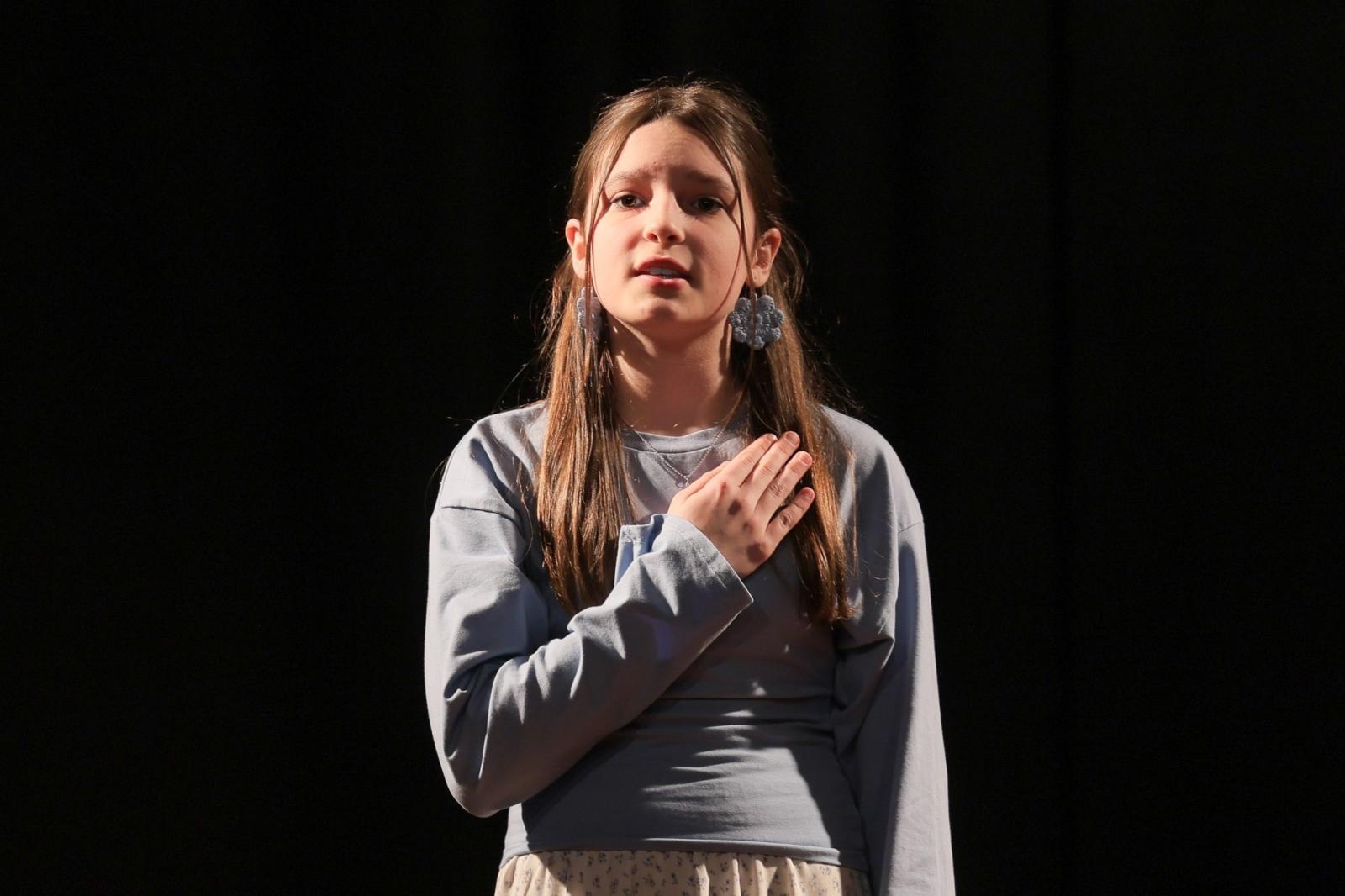 Zdjęcie w galerii na portalu naszraciborz.pl: Powiatowe eliminacje Konkursu Recytatorskiego MAŁY OKR 2026 w Raciborzu wiadomości z regionu