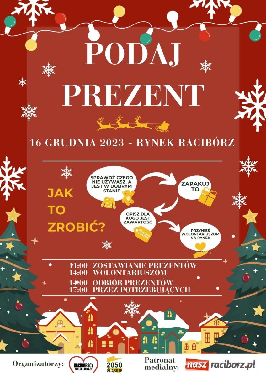 Zdjęcie w galerii na portalu naszraciborz.pl: Ostatnia, dziesiąta edycja akcji PODAJ PREZENT zakończona – czas na nowe otwarcie wiadomości z regionu