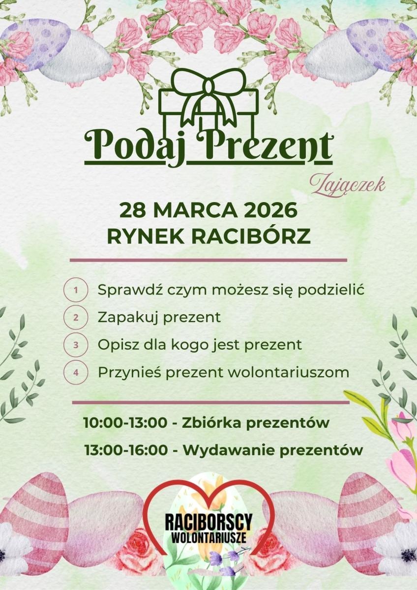Zdjęcie w galerii na portalu naszraciborz.pl: Ostatnia, dziesiąta edycja akcji PODAJ PREZENT zakończona – czas na nowe otwarcie wiadomości z regionu