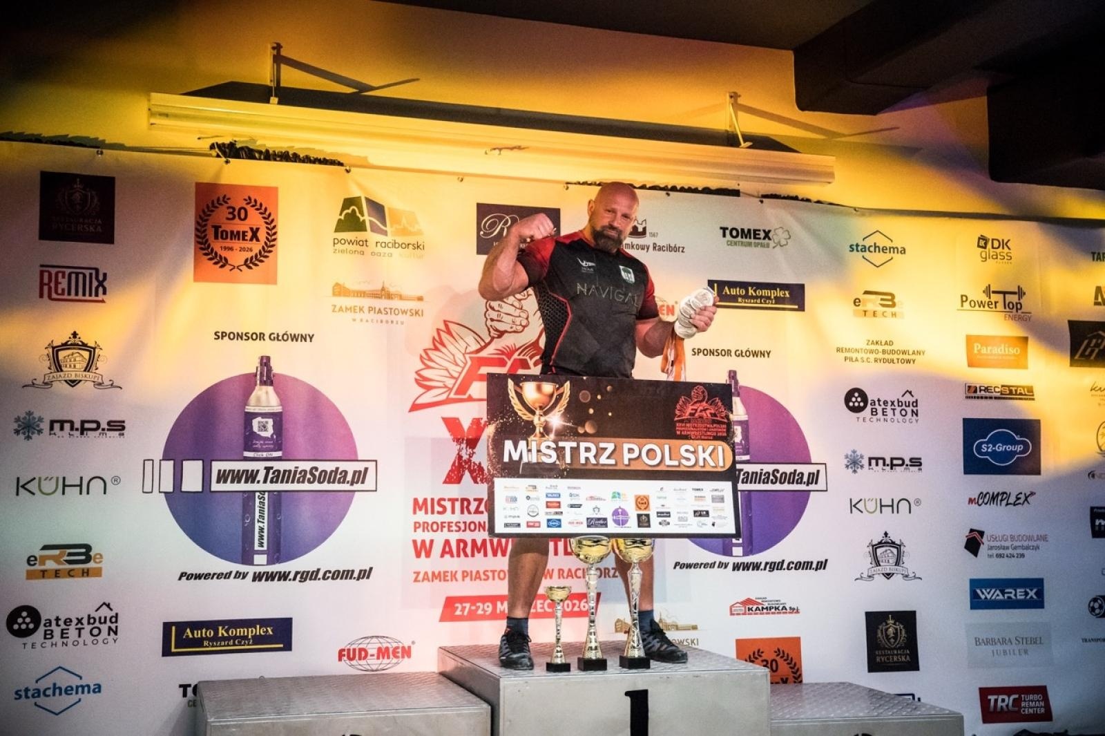 Zdjęcie w galerii na portalu naszraciborz.pl: Zamek Piastowski gościł XXVI Mistrzostwa Polski w Armwrestlingu [FOTO i WIDEO] wiadomości z regionu