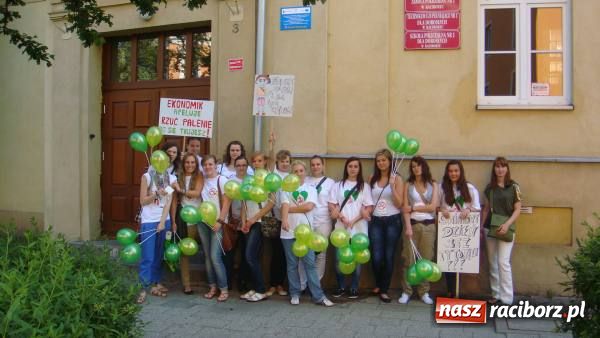 Zdjęcie w galerii na portalu naszraciborz.pl: Obchody Światowego Dnia bez Tytoniu wiadomości z regionu