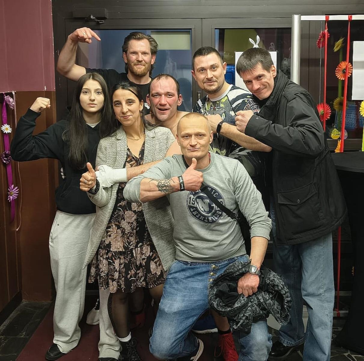 Zdjęcie w galerii na portalu naszraciborz.pl: Zabrze należało do nich. Lehuń i Węgrzyn z wyraźnymi zwycięstwami na gali bokserskiej wiadomości z regionu