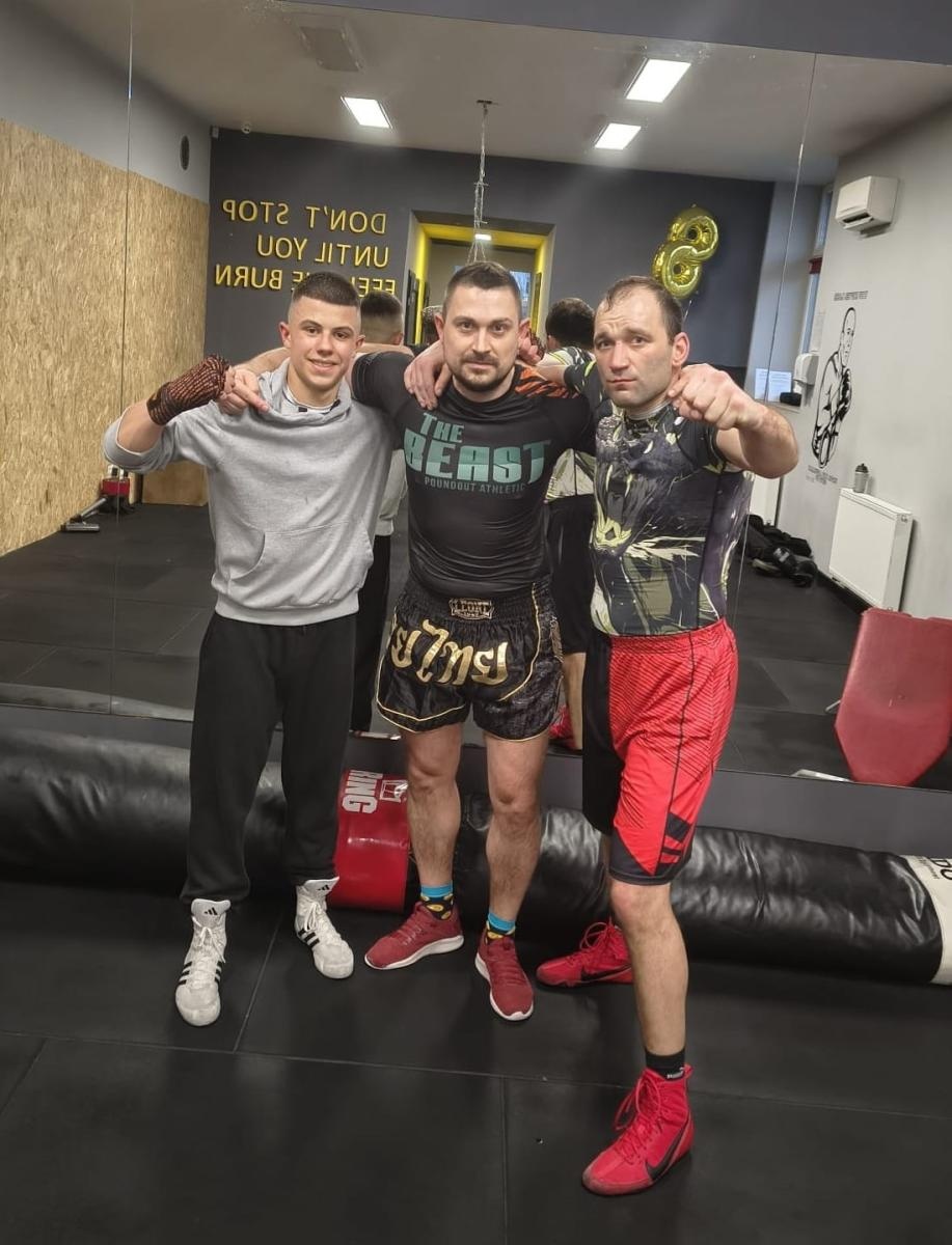 Zdjęcie w galerii na portalu naszraciborz.pl: Zabrze należało do nich. Lehuń i Węgrzyn z wyraźnymi zwycięstwami na gali bokserskiej wiadomości z regionu