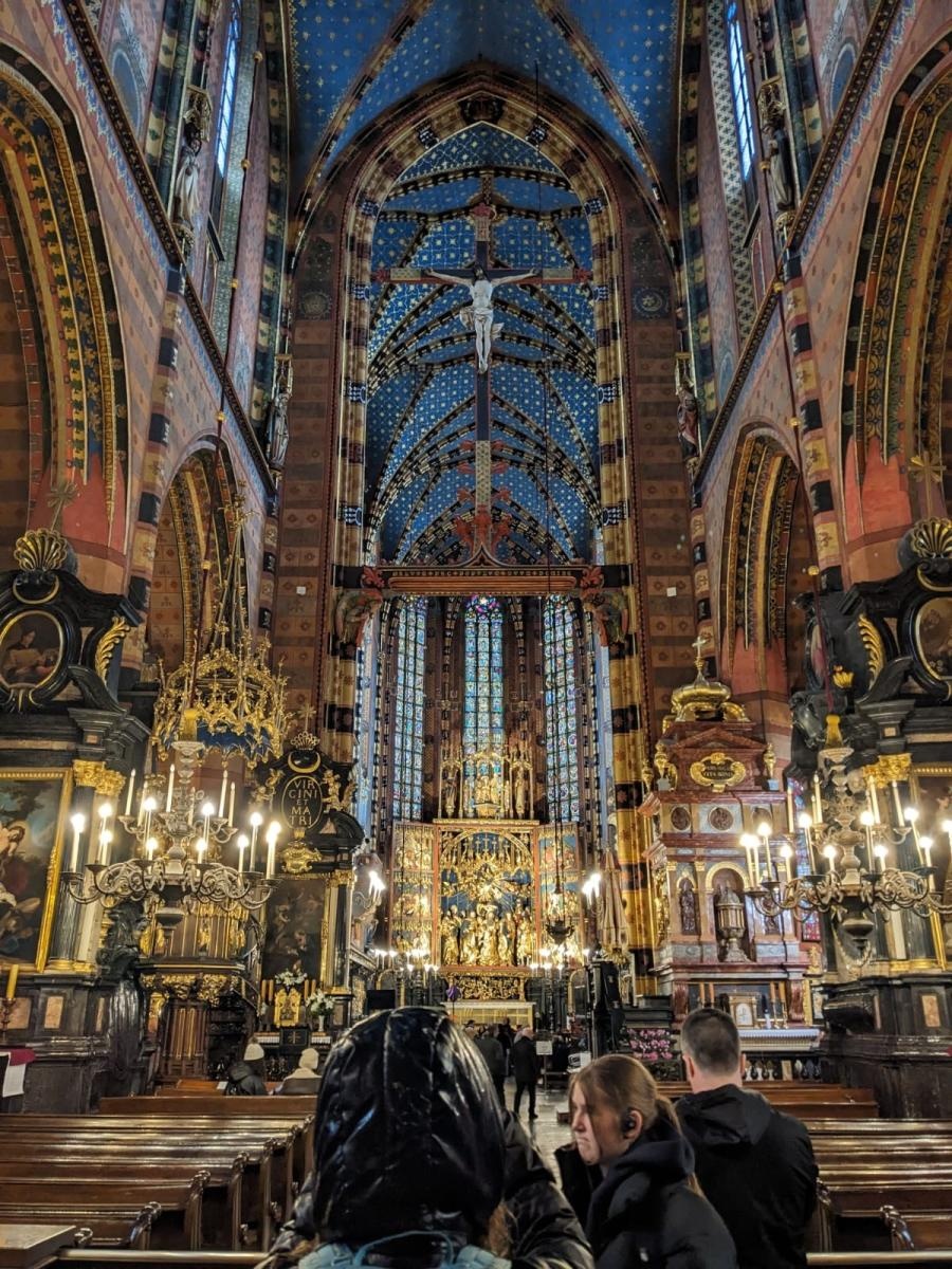 Zdjęcie w galerii na portalu naszraciborz.pl: Wizyta uczniów z Gymnasium Roth w Raciborzu w świątecznej, wielkanocnej atmosferze wiadomości z regionu