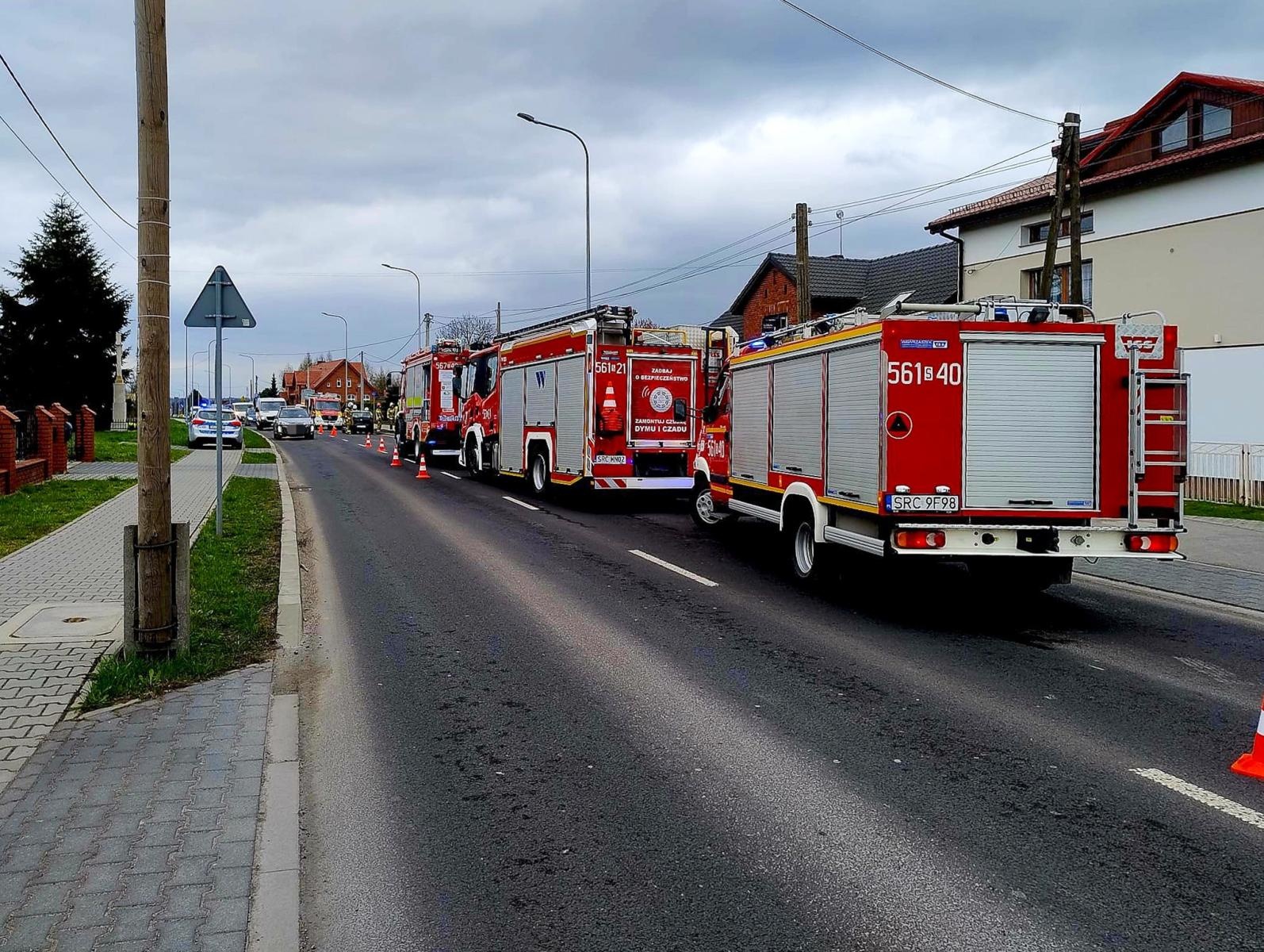 Zdjęcie w galerii na portalu naszraciborz.pl: Interwencje straży pożarnej w powiecie raciborskim. Pożary, wypadki i działania pomocowe [RAPORT] wiadomości z regionu