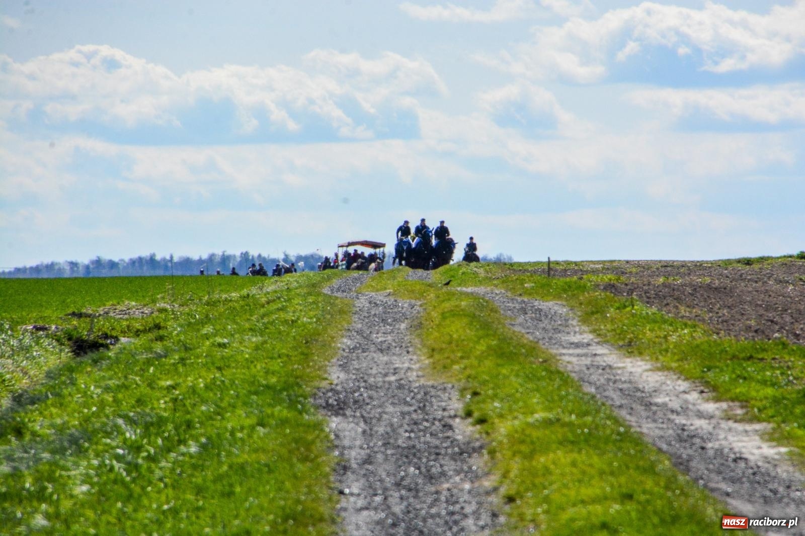 Zdjęcie w galerii na portalu naszraciborz.pl: Bieńkowice: średniowieczna tradycja wciąż żywa - ponad sto koni w procesji [FOTO i WIDEO] wiadomości z regionu