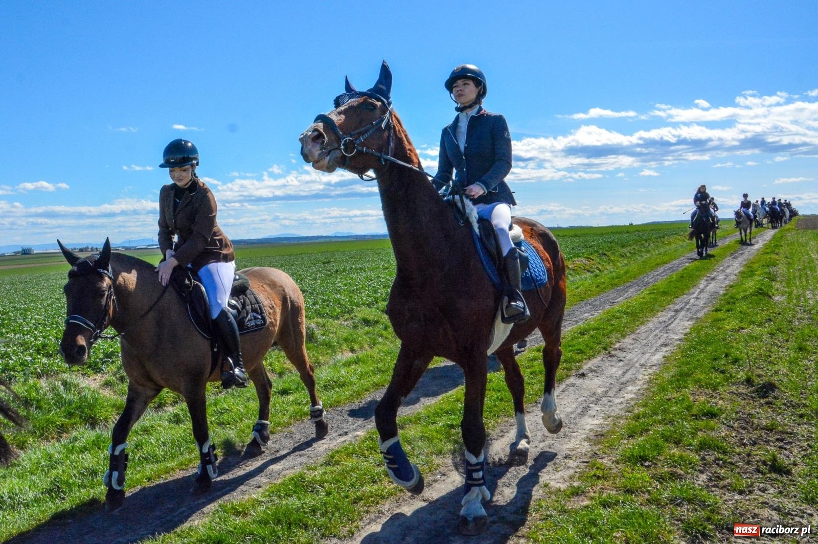 Zdjęcie w galerii na portalu naszraciborz.pl: Bieńkowice: średniowieczna tradycja wciąż żywa - ponad sto koni w procesji [FOTO i WIDEO] wiadomości z regionu