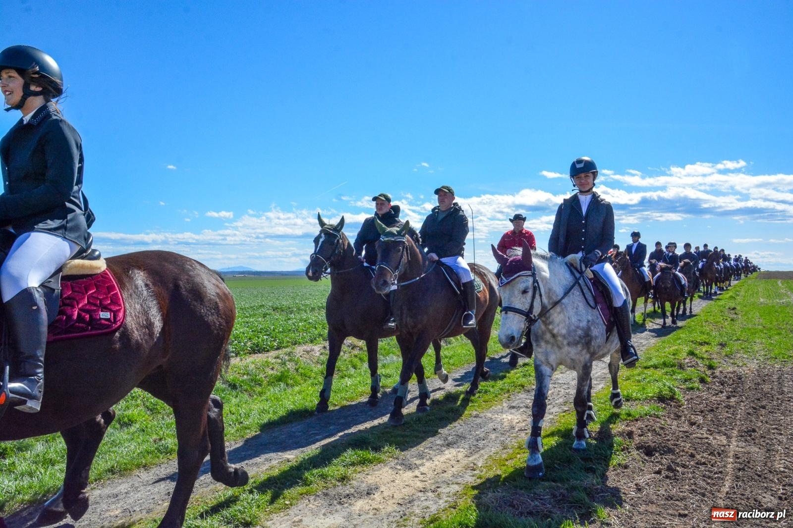 Zdjęcie w galerii na portalu naszraciborz.pl: Bieńkowice: średniowieczna tradycja wciąż żywa - ponad sto koni w procesji [FOTO i WIDEO] wiadomości z regionu