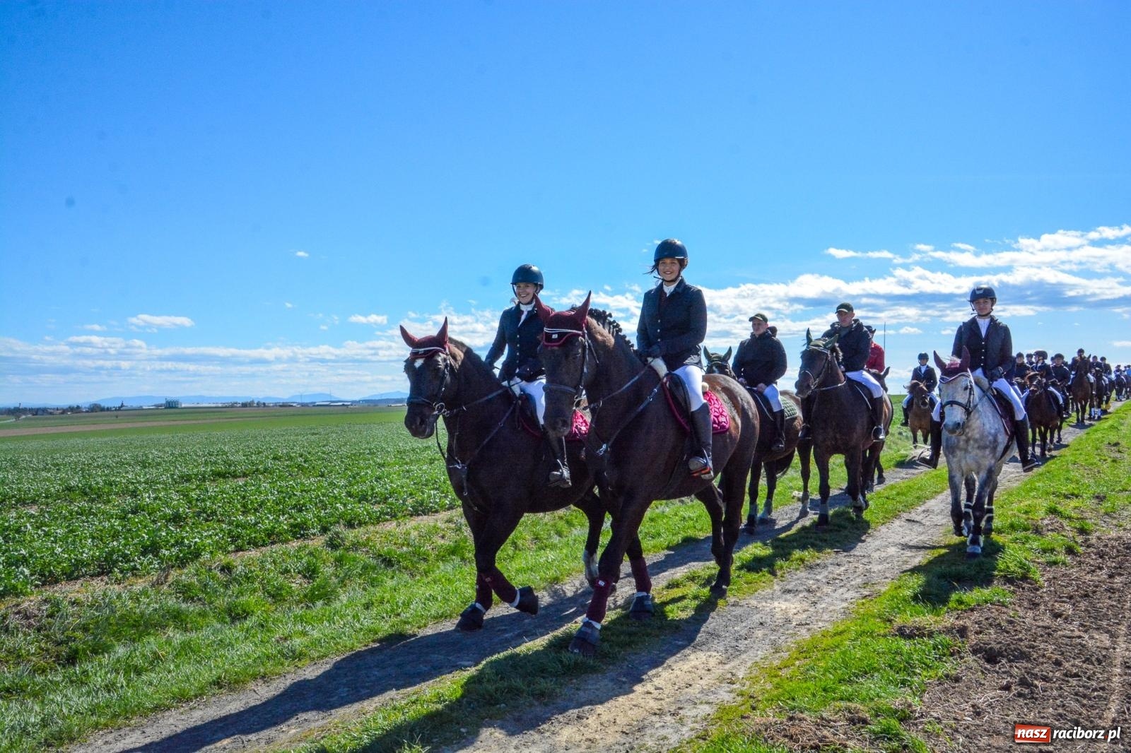 Zdjęcie w galerii na portalu naszraciborz.pl: Bieńkowice: średniowieczna tradycja wciąż żywa - ponad sto koni w procesji [FOTO i WIDEO] wiadomości z regionu